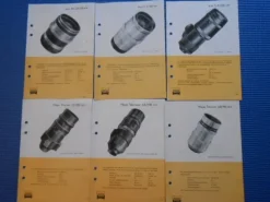 Tradera Reklamblad Meyer Primotar 3,5 / 180 mm och Meyer Telemegor 5,5 / 180 mm> Fotolitteratur