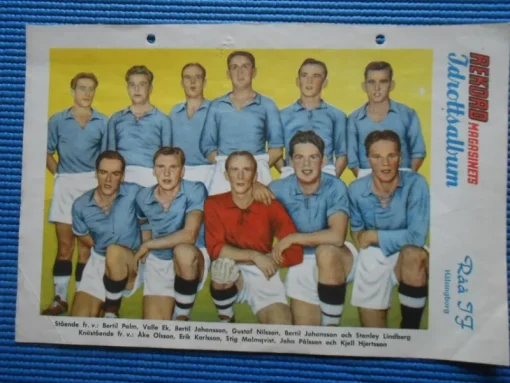 Tradera Sportmemorabilia<Rekordmagasinet Råå IF Gunnar Johansson Gais