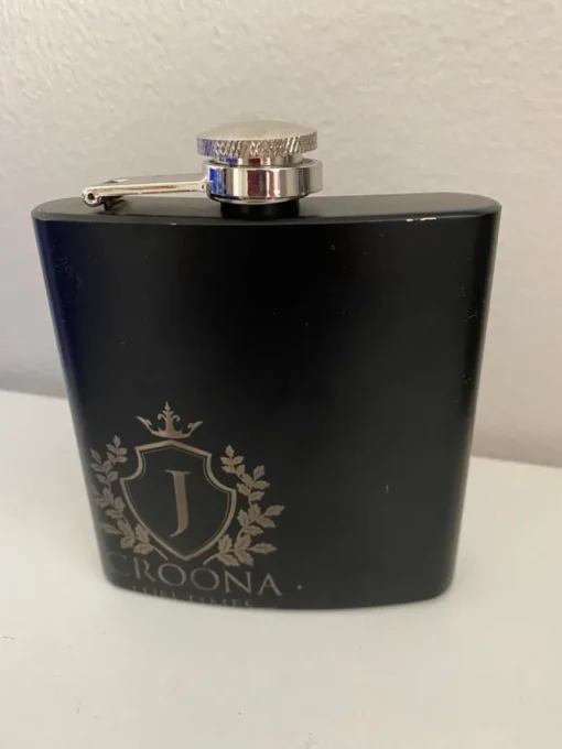 Tradera Plåtemballage<Retro fickplunta croona