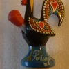 Tradera Retro Vinkork Flaskkork Handgjord Tupp Galo de Barcelos Portugal H11,4cm Oanvänd> Bruks- & Prydnadsföremål