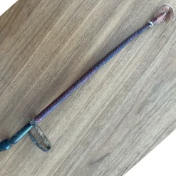 Tradera Ridpiska Läderpiska med hovformad hand i horn> Övrig Antik & Design