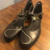Tradera Damskor<Rieker svarta sandaler med klack storlek 41