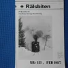 Tradera Rälsbiten nr 113 1987 Medlemsblad för Ohs Bruks Jänrvägs Museiförening> Järnväg & Spårväg