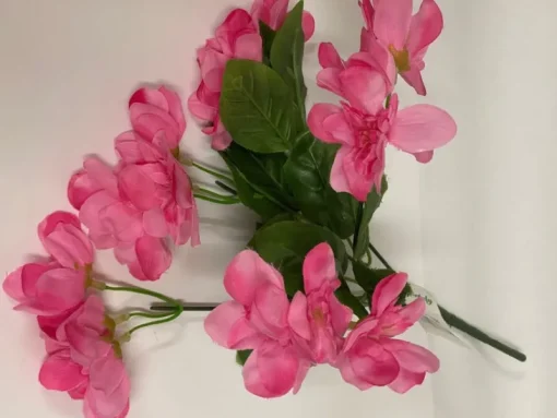 Tradera Konstgjorda Växter<Rosa konstgjorda blommor