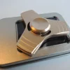 Tradera Roseguldf. fidgetspinner i metall levererad i snygg metallbox, antistress> Fidgets