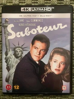 Tradera Saboteur (4K Ultra HD + Blu-ray)> 4k Ultra Hd