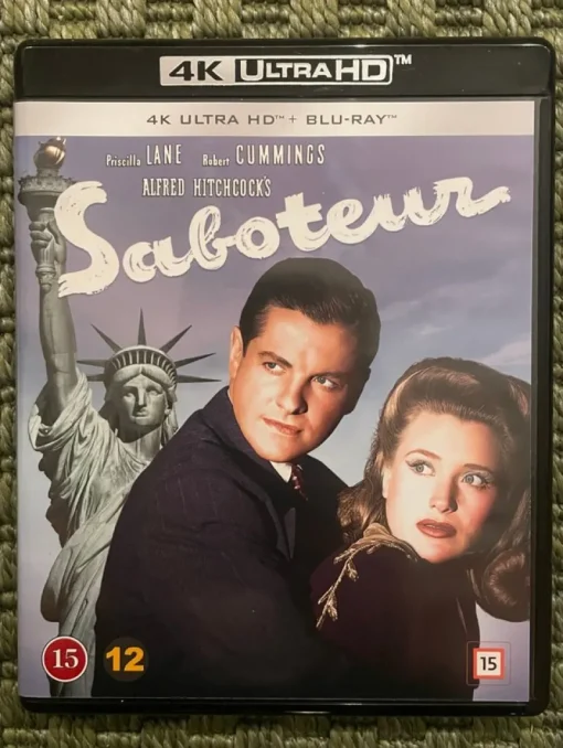 Tradera Saboteur (4K Ultra HD + Blu-ray)> 4k Ultra Hd
