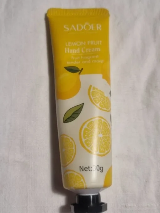Tradera Manikyr, Hand- & Fotvård<Sadoer handkräm 30ml med citron - plomberad