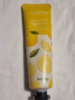 Tradera Manikyr, Hand- & Fotvård<Sadoer handkräm 30ml med citron - plomberad