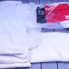 Tradera Safeguard Natural cotton twill dust sheet-3 included-one NEW-2 used-Weight 4.6Kg> Färg & Tapeter