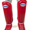 Tradera Boxning<SANDEE: Benskydd Röd, Vit Storlek M