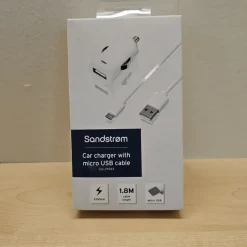 Tradera Övrig Telefoni<Sandstrom Bil Laddare med Micro USB Kabel