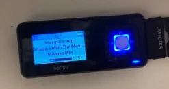 Tradera Sansa MP3-spelare SanDisk^ Mp3 & Mp4-spelare