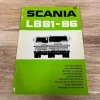 Tradera Scania LB81-86 instruktionsbok^ Lastbilar & Bussar