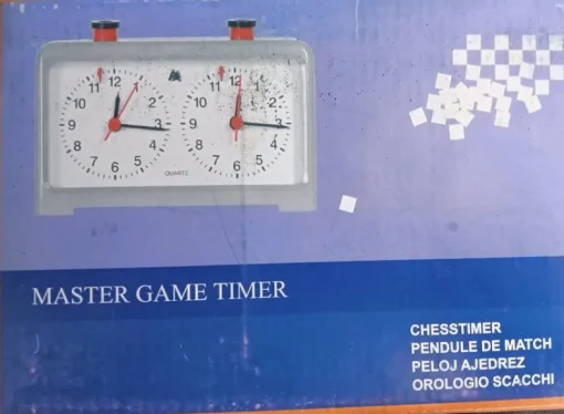Tradera Schackklocka Master Game Timer - Grå^ Klockor Till Hemmet