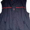 Tradera Segling<Seafarer mörkblå väst med röda detaljer, storlek XXL Seafarer Vest Jacket