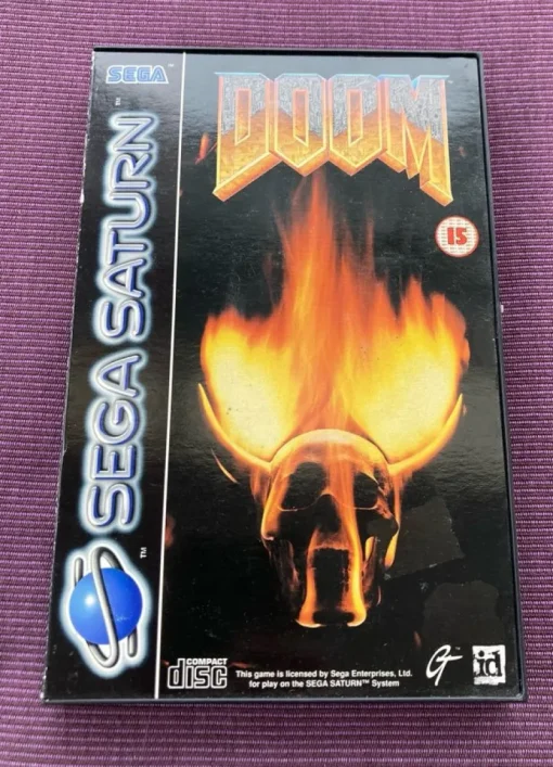 Tradera Sega<Sega Saturn - Doom - PAL - Komplett! - Ultimate Doom + 2