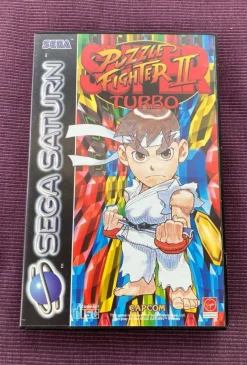 Tradera Sega<Sega Saturn - Super Puzzle Fighter 2 Turbo - PAL - Komplett! - Near Mint!
