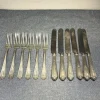 Tradera Silverbestick - 6 gafflar och 6 knivar. STERLING> Silver
