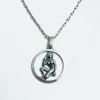 Tradera Halsband<Silverhalsband stjärntecken jungfru