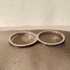 Tradera Ringar<Silverring ”dubbel