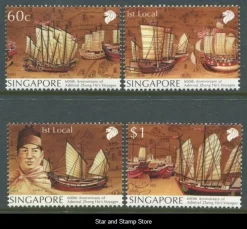 Tradera Singapore | Mi 1419-1422 | Postfriskt^ Asien