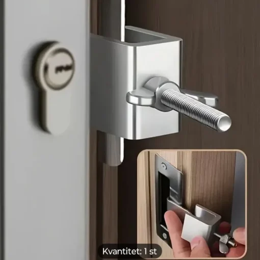 Tradera Säker på hotellet! Dörrlås med spärr - Säkerhetslås för dörr> Hotell & Övernattningar