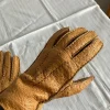 Tradera Skinnhandskar storlek 7 1/2. Äkta skinn, fodrade.> Handskar & Vantar