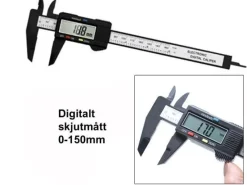 Tradera Skjutmått 0-150mm inkl. batteri^ Service & Reparation