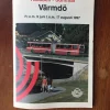 Tradera Tidtabeller<SL tidtabell Värmdö från 9 juni 1997