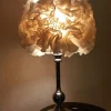 Tradera Snygg bordslampa med pappersskärm> Antikviteter