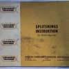 Tradera Splitsningsinstruktion för flätat tågvirke^ Båt- & Fartygsmemorabilia