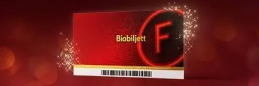 Tradera 4st Biobiljetter - giltig på alla SF biografer> Biobiljetter