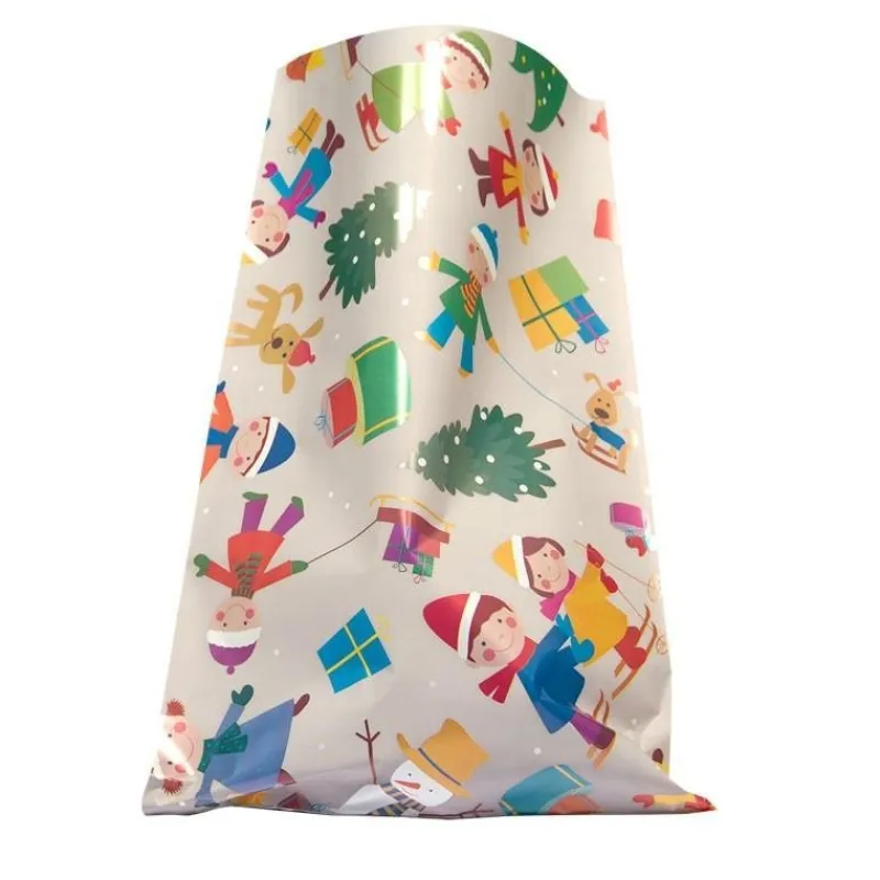 Tradera Frakt & Förpackning<25st Foliepåse 40x65cm, presentpåse jul grå