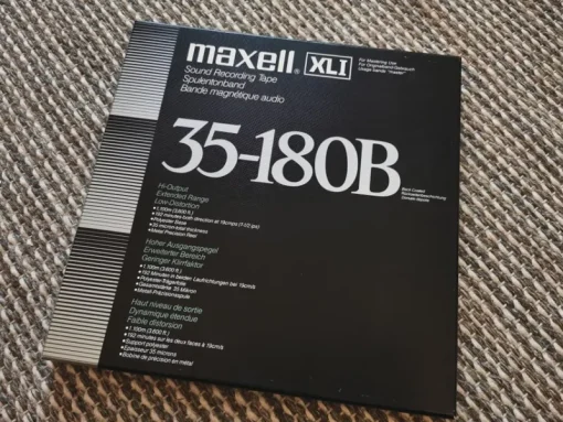 Tradera 1st. Maxell XLI 350-180B (N) rullband till rullbandspelare NOS, oanvänd^ Rullband
