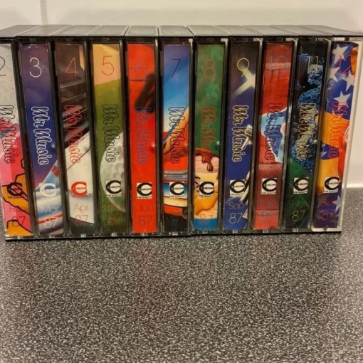 Tradera 47st Mr Music 1987, 1988, 1989 och 1990.^ Kassettband