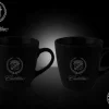 Tradera 2st svarta kaffemuggar Cadillac. Nya!^ Veteranbilar Före 1990