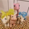 Tradera 4st väldigt slitna My Little Pony G1 Bait^ Dockor