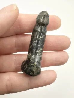 Tradera Ädelstenar<Sten Skulptur. Pyrit. Fallos, Penis.