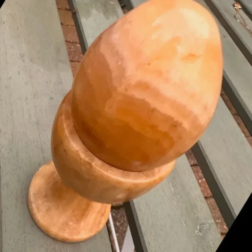 Tradera Stone Egg with Stand – Unique Decorative Piece> Bruks- & Prydnadsföremål