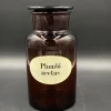 Tradera Medicinska Prylar<Stor apoteksflaska i glas | Plumbi acetas | Vintage | Apoteksflaska, apotek burk