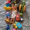 Tradera Stor blandad leksakspåse - Mario, Mickey Mouse, Aladdin m.fl!> Övriga Leksaker