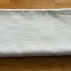 Tradera Stor äldre vävd linneduk linne duk vit 148x148 cm vintage retro> Textilier