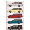Tradera Stor Volvo 850 R Flagga / väggflagga Mått 90x150 cm^ Övrigt Fordonsrelaterat