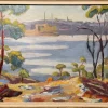 Tradera SUNE SKOTE. Oljemålning 1947^ Måleri