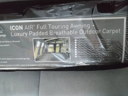 Tradera SunnCamp ICON AIR® Full Touring Markismatta - Lyxig Vadderad Andningsbar^ Husbilar & Husvagnar