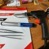 Tradera Svart typ, 60W 430°C 0,8-1,2 mm lödpistol, automatisk tennmatning,utbytbar spets> Svetsning & Lödning