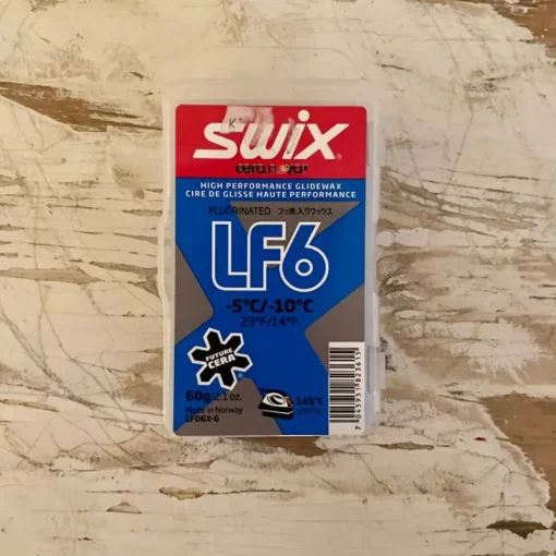 Tradera Längdåkning<Swix LF6 Low Flour Glidvax/Glidvalla -5°C/-10°C
