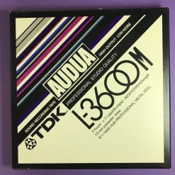 Tradera TDK AUDUA L-3600M, NAB HUB METAL REEL - rullband, hög kvalitet - made in Japan^ Rullband