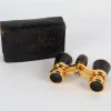 Tradera Teaterkikare med fodral Mässing & läder Vintage Frankrike 1900-tal^ Kikare & Teleskop